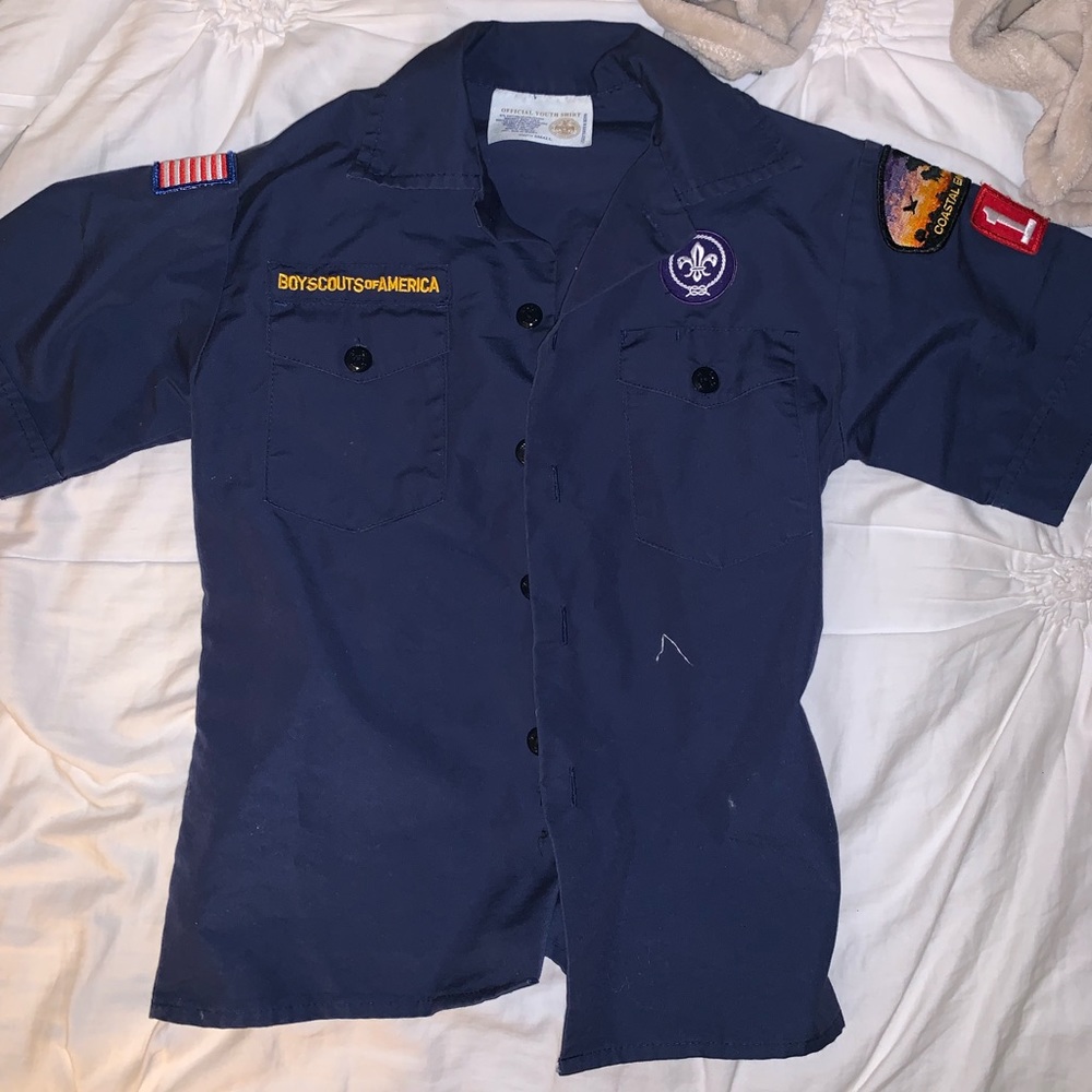 vintage boy scouts top